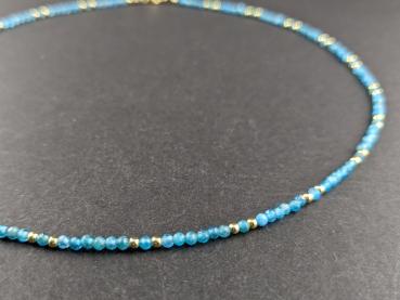 Preview: Apatit Halskette (43 cm)